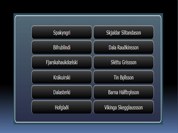 Viking name Generator