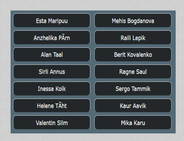 Estonian names