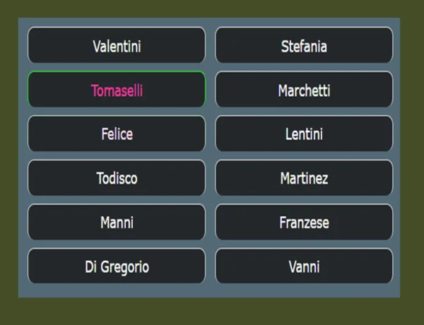 Italian surnames