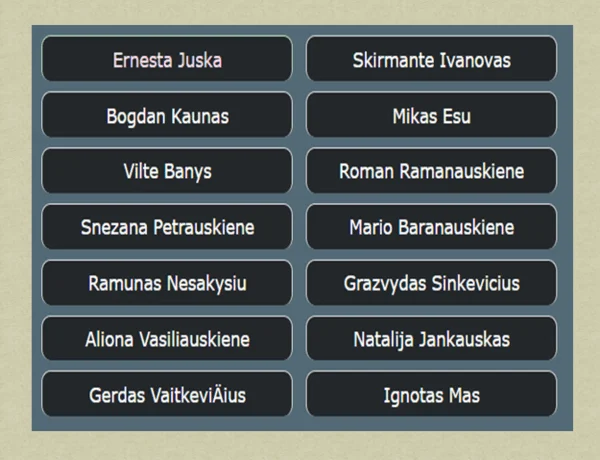 Lithuanian names